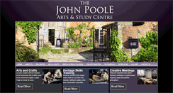 Desktop Screenshot of johnpoolestudycentre.co.uk